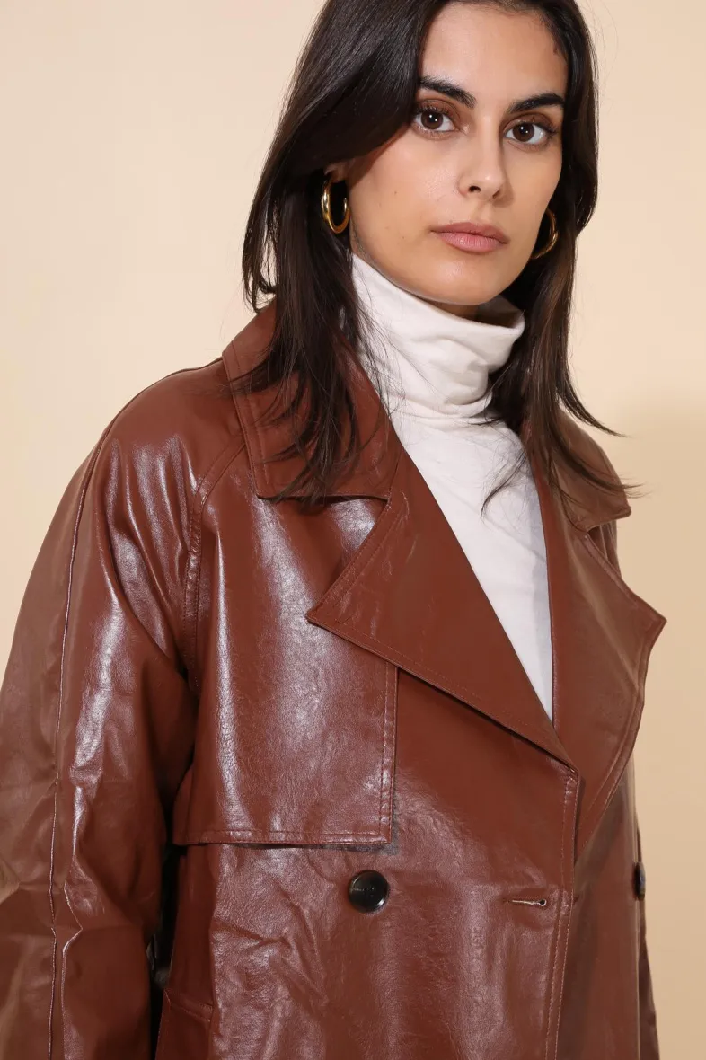 FAUX-TRENCHCOAT