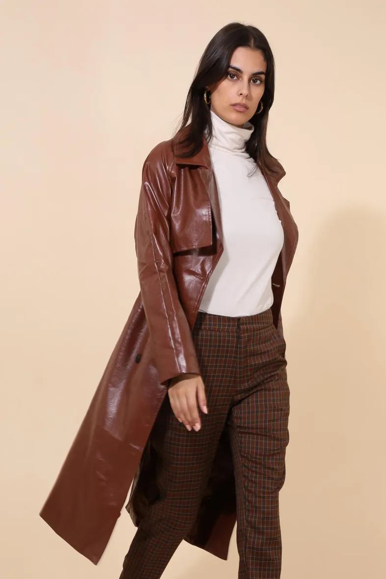 FAUX-TRENCHCOAT