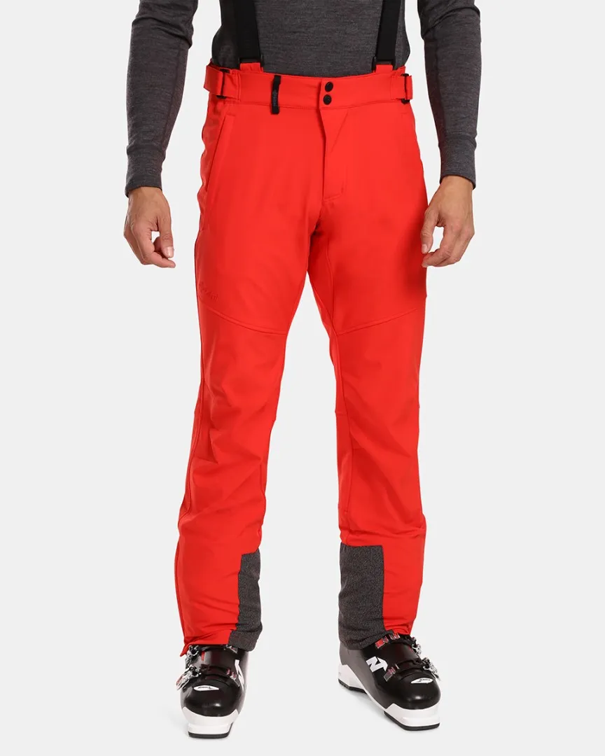 Herren-Softshell-Skihose Kilpi RHEA-M rot XL